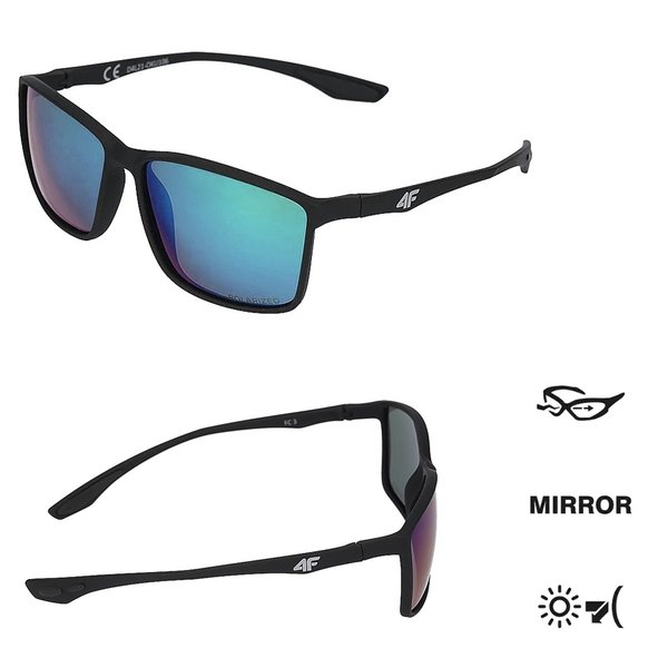 4F - Polarized Sonnenbrille UV400 blaue Spiegelung