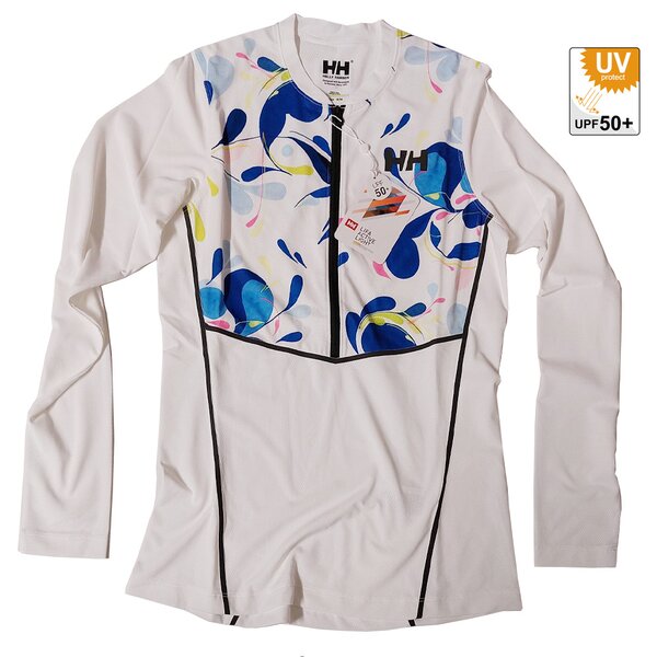 Helly Hansen - CODE ZERO UFP50+ Long Sleeve T-Shirt, weiß