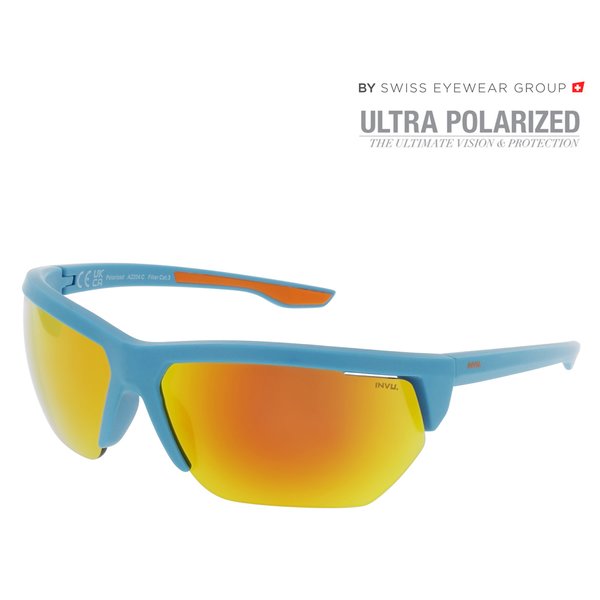 INVU - funktionelle Sport- Sonnenbrille - Ultra Polarized