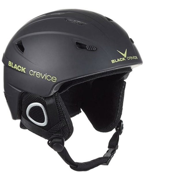 Black Crevice Erwachsene Skihelm Kitzbühel Ski Helm, schwarz M 57-58 cm