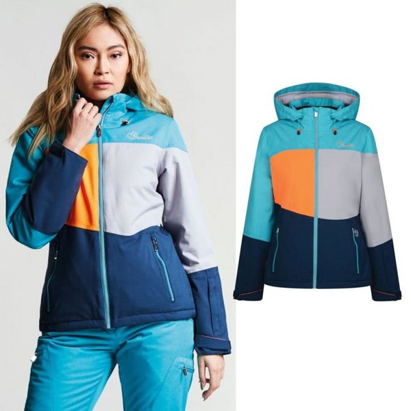 Dare 2b - Damen Winterjacke Indestruct Jacket - orange blau
