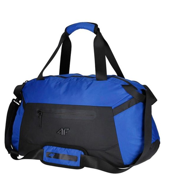 4F - TRAINING BAG - Sporttasche Reisetasche 22L - schwarz blau