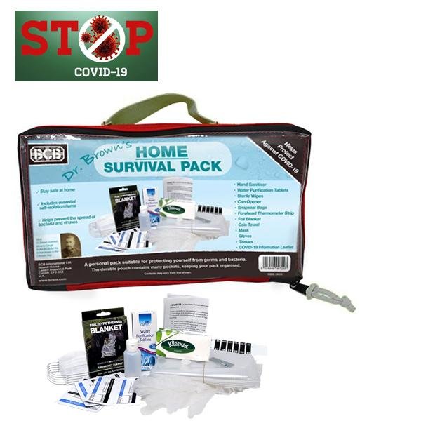 BCB - Dr. Browns HOME Survival PACK - Corona Codiv-19 Pack 2