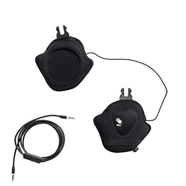 POC Skihelm Auric Cut Communication Headset, Audio Telefon, schwarz XS-S