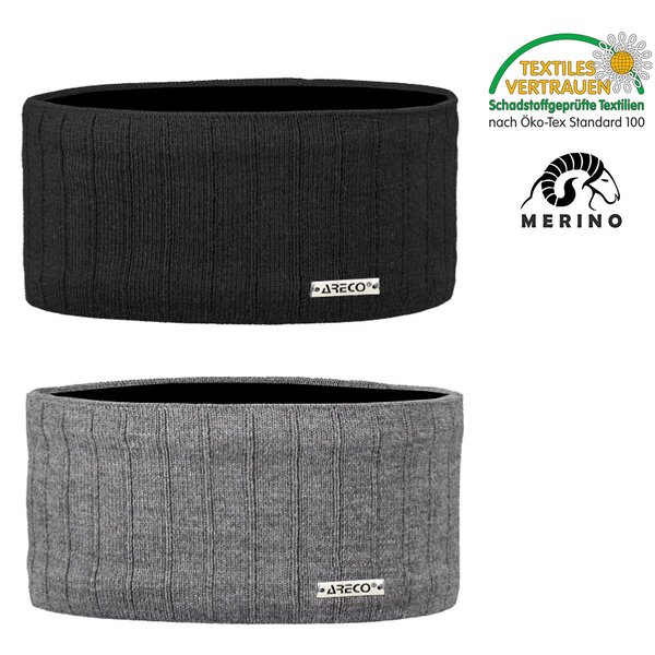 Areco - Merino Stirnband Wollstirnband