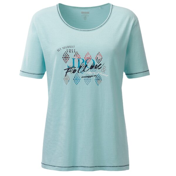 LPO - modisches Kurzm Arm Damen T-Shirt aus Baumwolle - Barbara