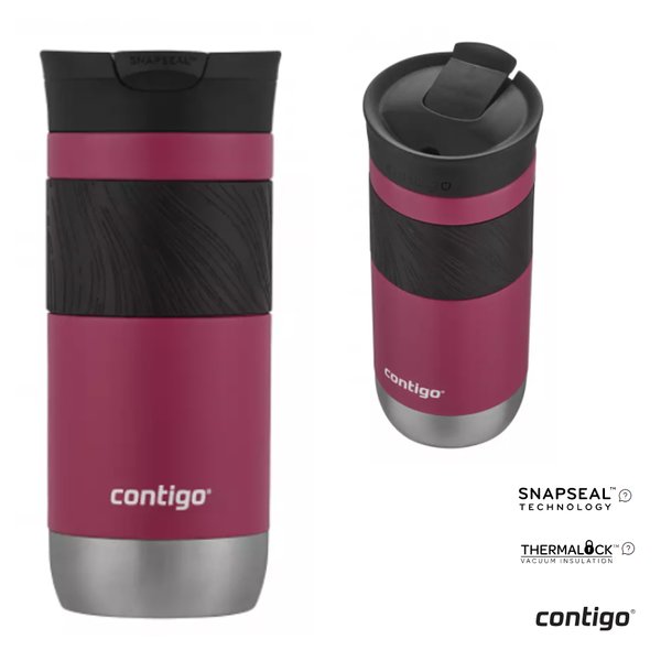 Contigo - Snapseal Byron 2.0 - Thermobecher Kaffeebecher Teebecher - 470ml - dragnfruit