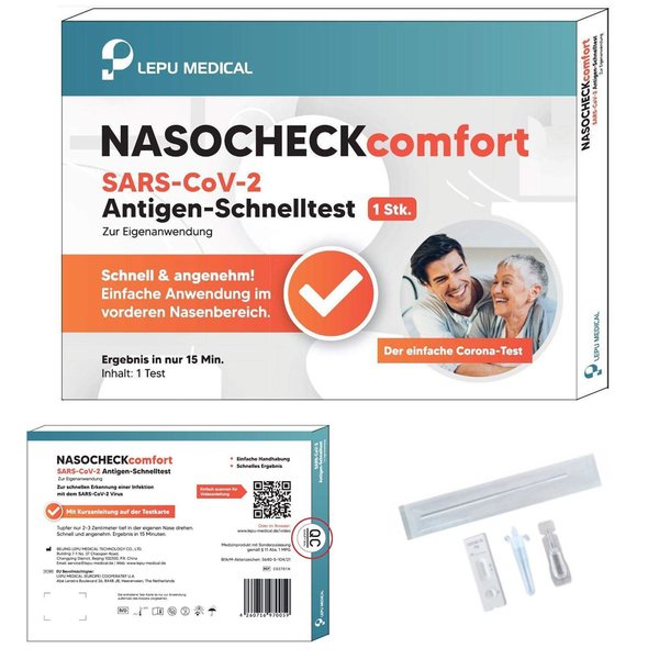 Nasocheck Comfort SARS-CoV-2 Antigen-Schnelltest