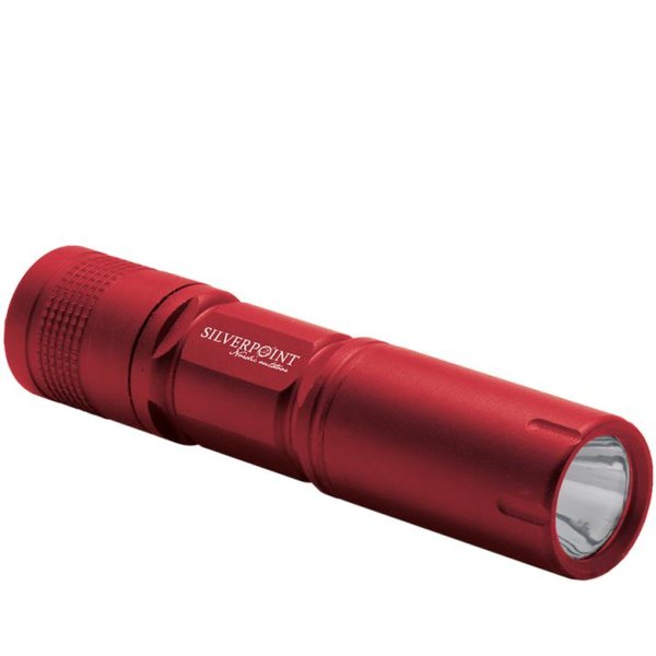SILVERPOINT - Taschenlampe Firefly LED, rot