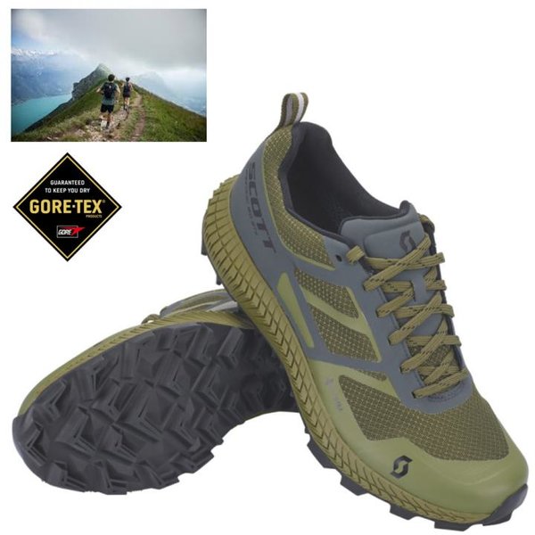 Scott - Supertrac 2.0 GTX Herren Trailrunning GORETEX Schuhe, grün