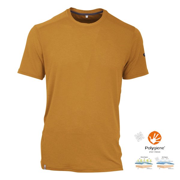 Maul - Strahlhorn II fresh - Herren kurzarm Shirt T-Shirt, gelb