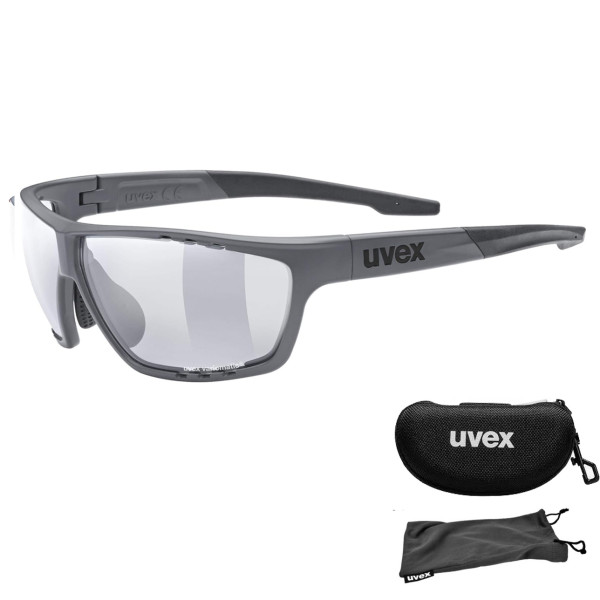 UVEX - Sport- Sonnenbrille Sportstyle 706 V Variomatic Fahrradbrille