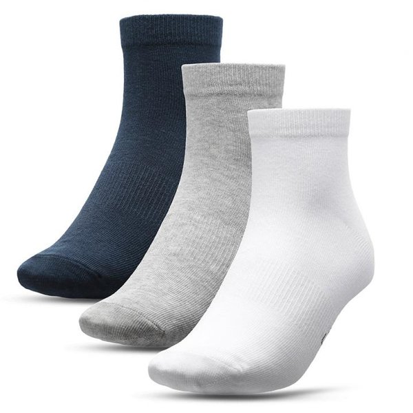 Outhorn - 3er Pack Allround Socken - Freizeitsocken, weiß/grau/navy