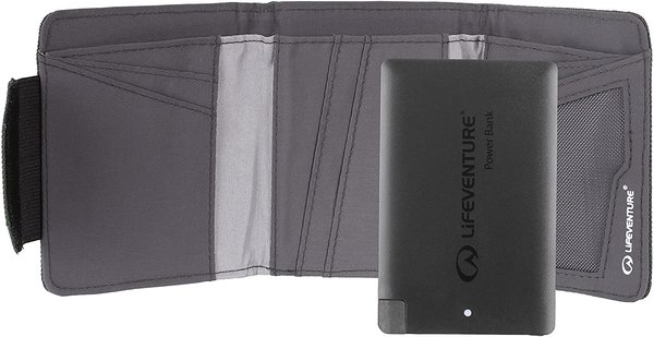 Lifeventure - RFID geschützte Ladegerät-Brieftasche mit 2500mAh Powerbank