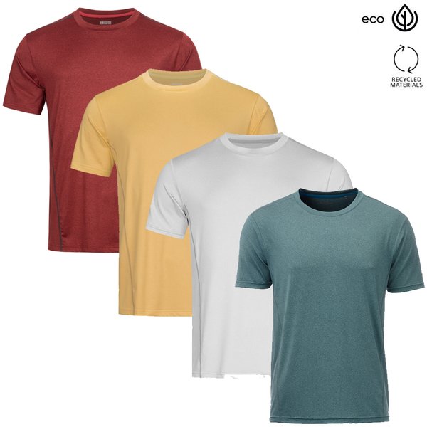 Linea Primero - funktionelles Herren T-Shirt mit Stretch - Recyclingsfaser