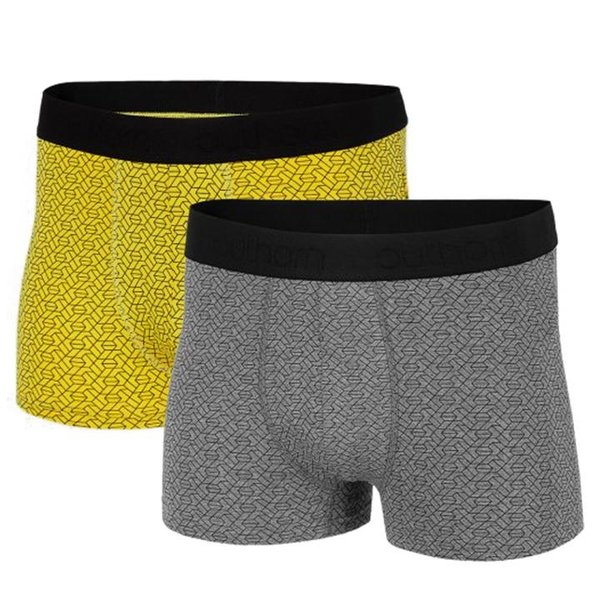 Outhorn - Herren Boxershort Set - gelb/grau