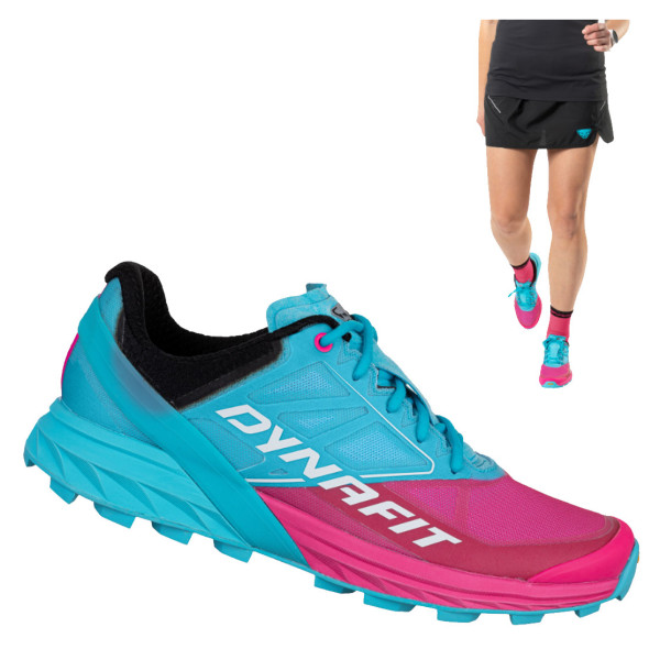 DYNAFIT - Ultra 50 Laufschuh Damen Trailrunning Vibram, pink türkis