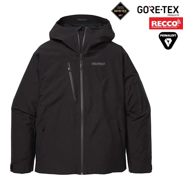 Marmot - Herren GORETEX Hardshelljacke Lightray Jacket, schwarz