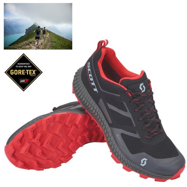 Scott - Supertrac 2.0 GTX Herren Trailrunning GORETEX Schuhe, schwarz