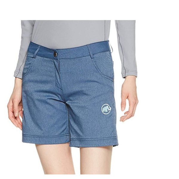 Mammut Damen Massone 1023 Shorts Outdoor kurze Hosen, blau 38 M