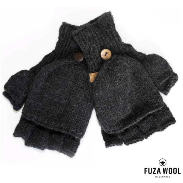 FUZA WOOL - Cover Mittens Merino Handschuhe 100% Lammwolle