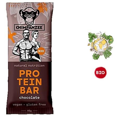 Chimpanzee - Protein Energy Bar Vegan (40 gr.) glutenfrei - chocolate