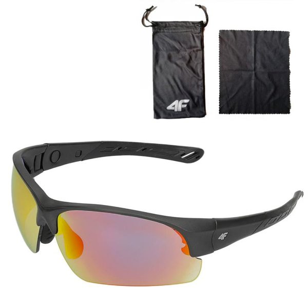 4F - Sport Sonnenbrille - REVO Gläser UV 400 - orange
