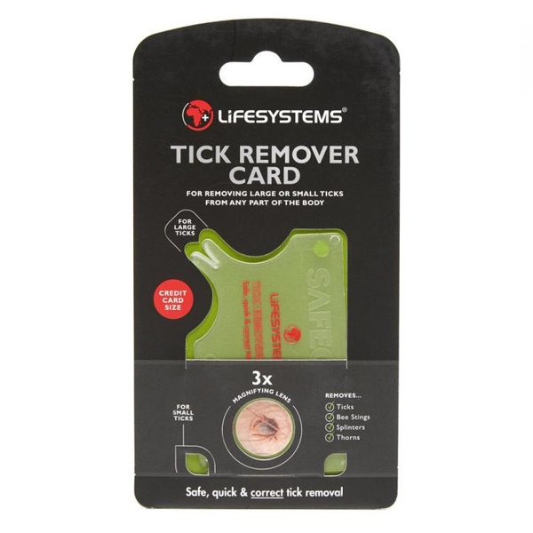 Lifesystems - Zeckenentferner Tick Remover Card - im Kreditkartenformat