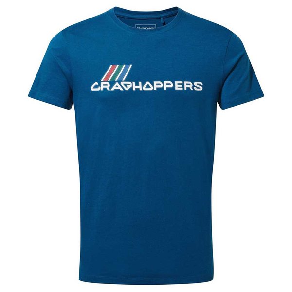 Craghoppers - Herren T-Shirt Mighty SS Graph T Shirt, navy