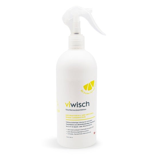 Viwish, natürliches Desinfektionsmittel Oberflächendesinfektion, 500ml Pumpspender