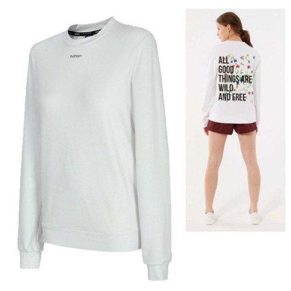 Outhorn - Damen Pullover Sweatshirt, weiß