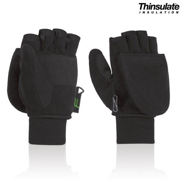 F-Lite - Flap Gloves - Fleece Handschuhe mit Klappe