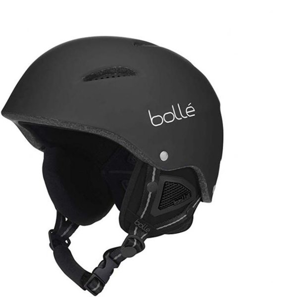 Bollé Skihelm, B-Style Winter Helm Snowboardhelm, schwarz 54-58 cm