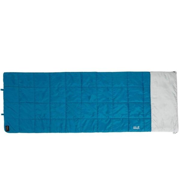 Jack Wolfskin - Re Blanket +5 - Kunstfaserschlafsack, blau
