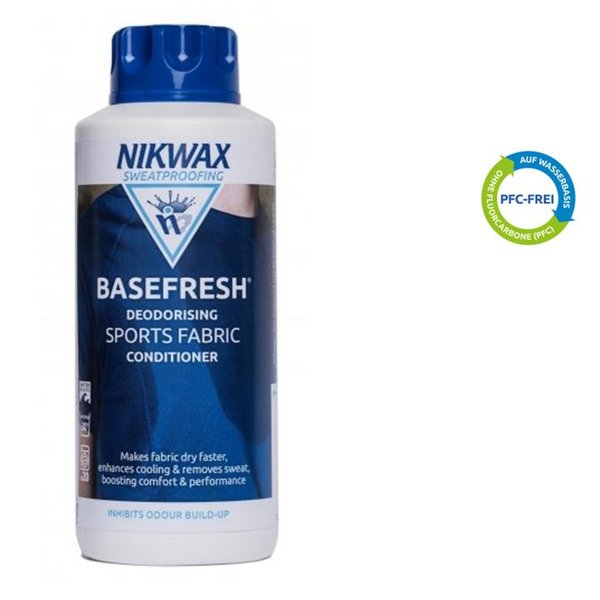 Nikwax - BASEFRESH Waschmittel für Sport-Textilien, 1 Liter