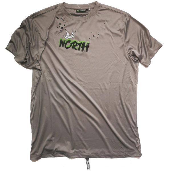 NORTH - Kiteboarding Herren Sport Fresh Gambler Shirt, grau