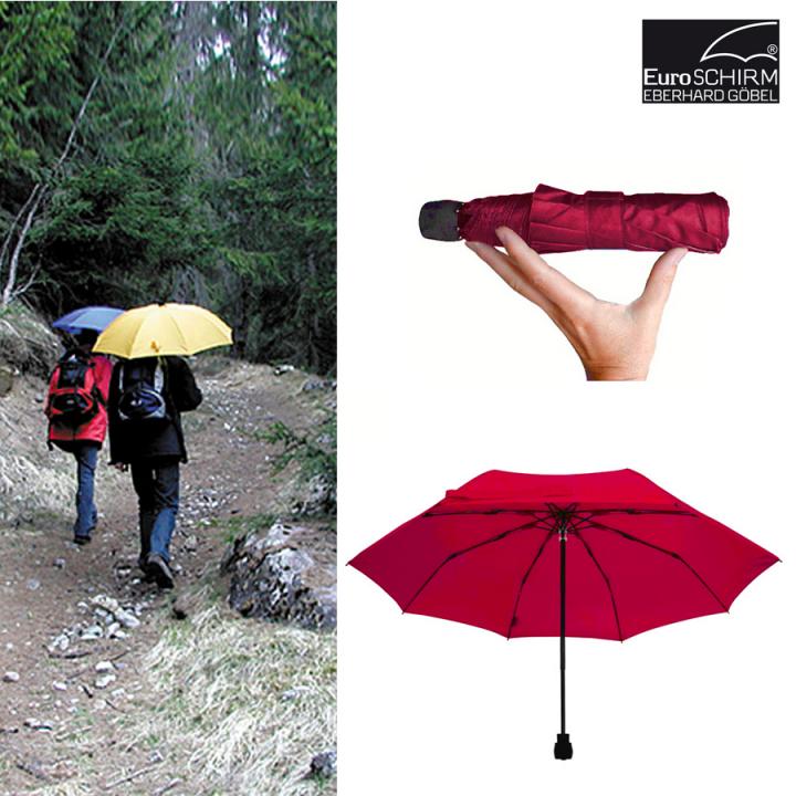 EuroSCHIRM - Göbel - Regenschirm Wanderschirm - light trek automatik, rot |  Outdoor Online Shop | Der Marken Outlet für Sportartikel | HIVE