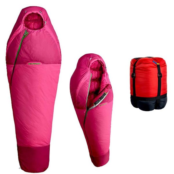 Mammut - Schlafsack Kompakt MTI 3-Season 170cm - dark pink