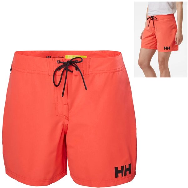 Helly Hansen - Damen Shorts WOMEN'S HP BOARD SHORTS 6", rot