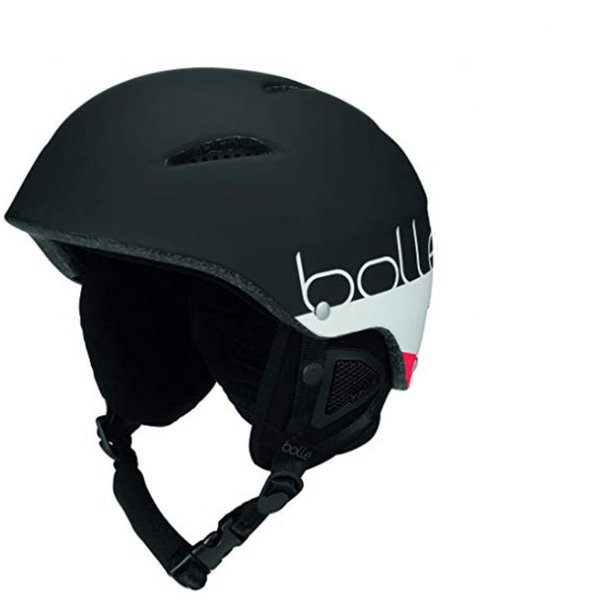 Bollé Skihelm, Winter Helm Snowboardhelm, schwarz 54-58 cm