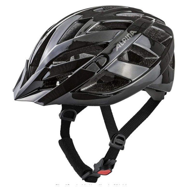 ALPINA PANOMA CLASSIC Fahrradhelm Allround Helm, schwarz