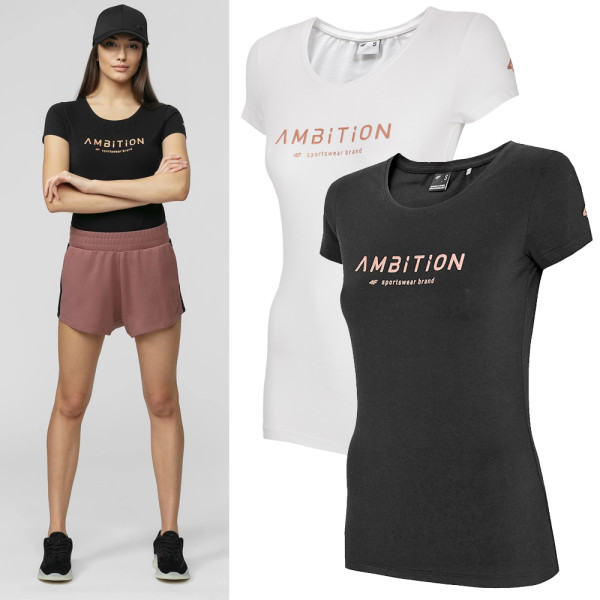 4F - Ambition - Damen T-Shirt, Baumwollshirt