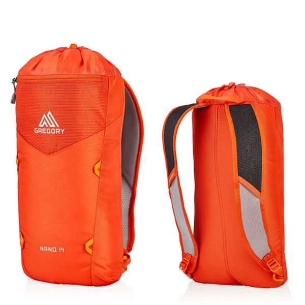 Gregory - NANO 14 - Ultralight Rucksack aus Honeycomb Cryptorip Nylon - Burnished orange