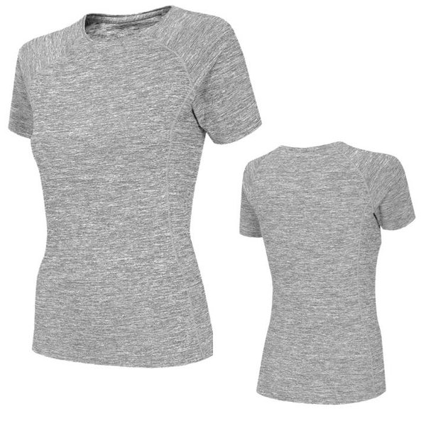 outhorn - Damen Fitness T-Shirt - grau melange