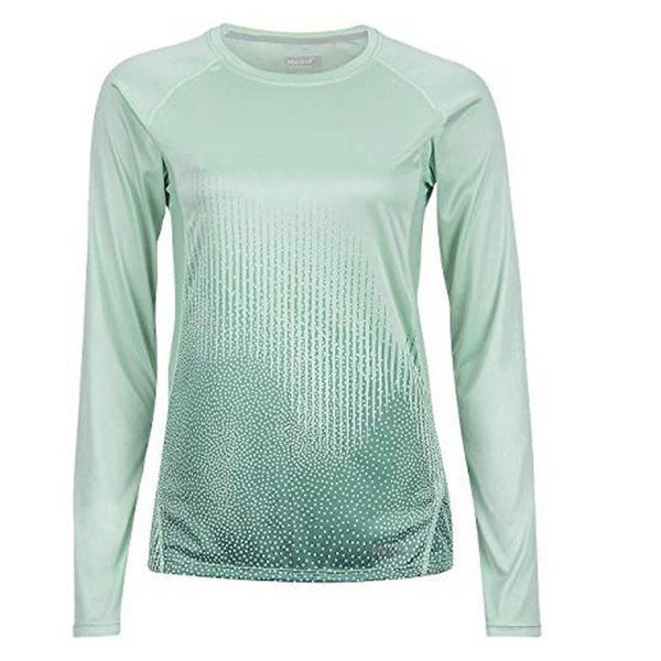 Marmot - Crystal LS - Damen Sport Langarmshirt - minzgrün
