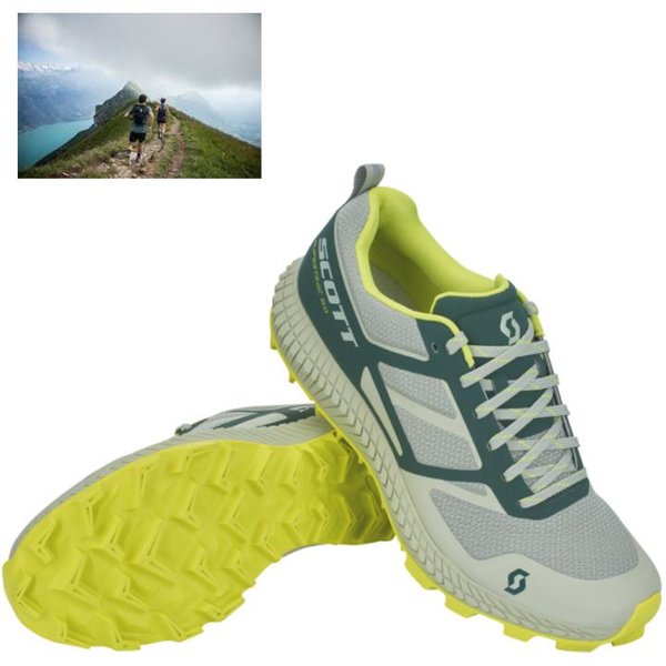 Scott - Supertrac 2.0 Herren Trailrunning Jogging Schuhe, grün grau