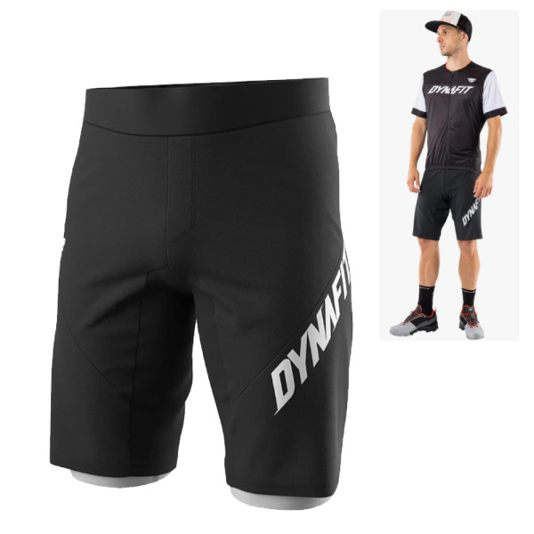DYNAFIT - Ride Light 2in1 Shorts Herren kurze Radhose, schwarz
