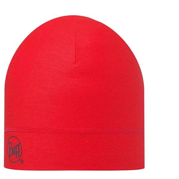 Buff Single Layer Coolmax Hat Sportmütze, rot ONESIZE