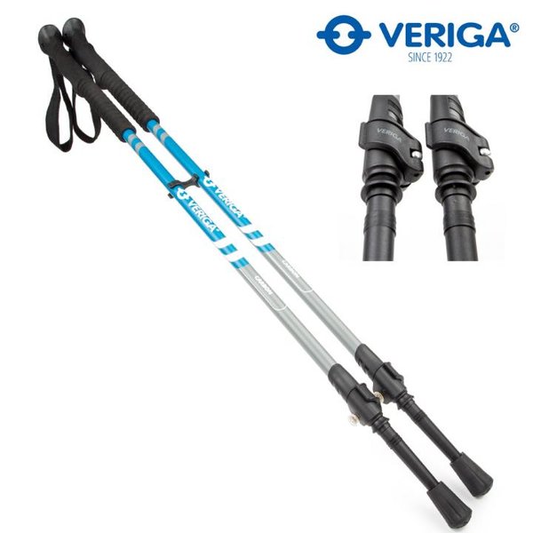 Veriga - Carbon TOURING Trekkingstöcke Wanderstöcke PPC - Außenklemmung und Dämpfung im Griff - 100