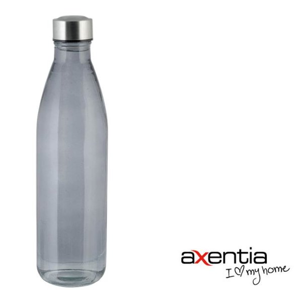 Axentia – Erwachsene Wasserflasche Trinkflasche aus Glas, 650ml